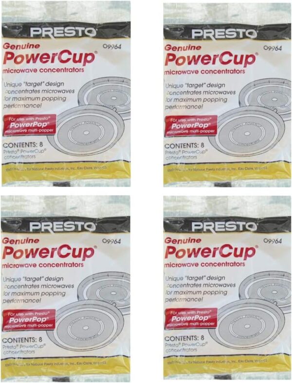 Presto 09964 Microwave Power Pop Powercup Popcorn Concentrator Cup - 32 Pack - Image 2