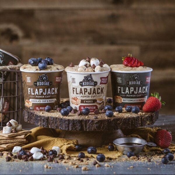 Kodiak Cakes Protein Pancake On The Go Flapjack Cups Mix; Buttermilk, Chocolate Chip, & S’mores Variety Pack - Image 9