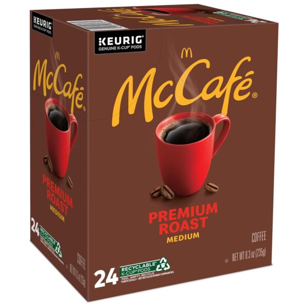 McCafe Premium Roast Coffee, Keurig Single Serve K-Cup Pods, Medium Roast, 96 Count - Image 2