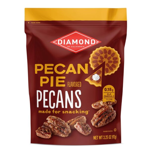 Diamond of California Pecan Pie Pecan Nuts, 3.25 oz.